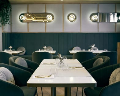 Space Planning for Fine Dining Restaurant